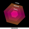 UV/Blacklight - Custom Hexagon Canopy Petal UV/Blacklight - Custom Hexagon Canopy Petal
