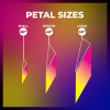 UV/Blacklight - Custom long diamond Canopy Petal sizes